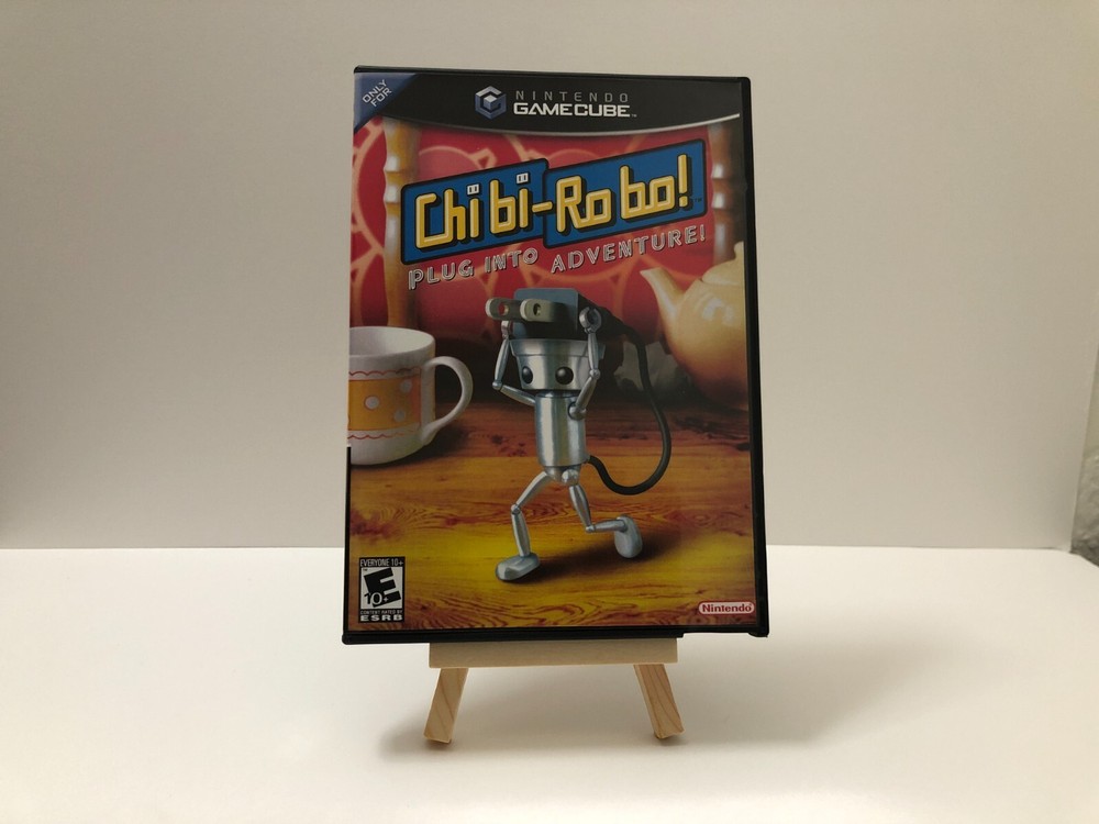 Replacement GameCube Case for Chibi-Robo: Plug Into Adventure!
