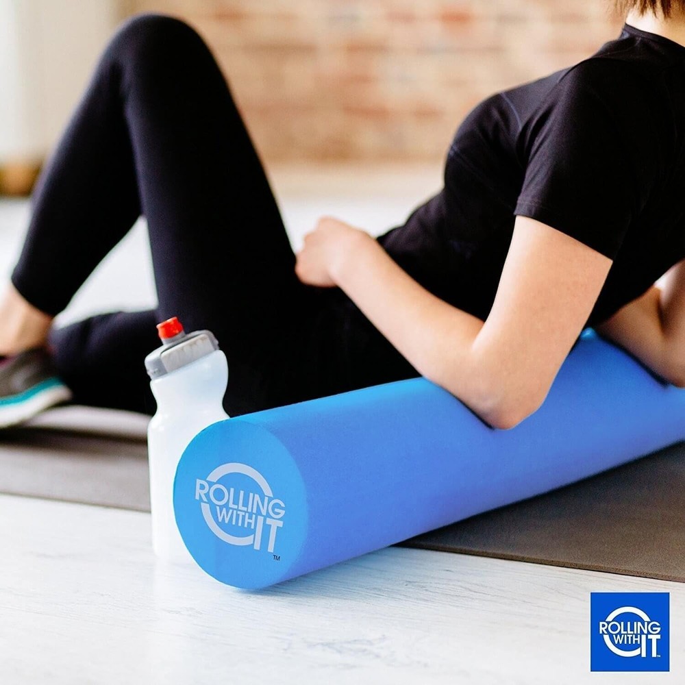 Foam Roller with High Density for Physical Therapy, Muscle Roller for Exercis...