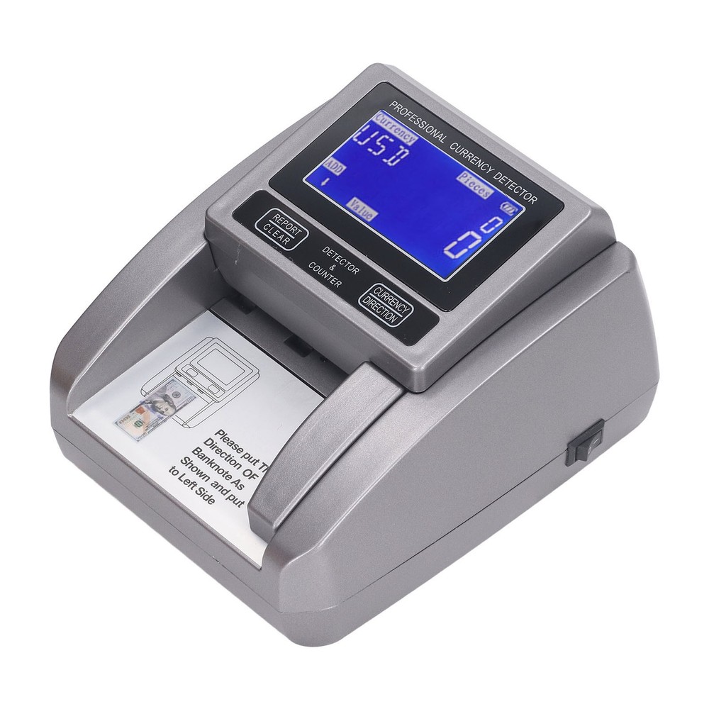 Denomination Money Counter Machine Handheld Bill Counting Machine US Plug