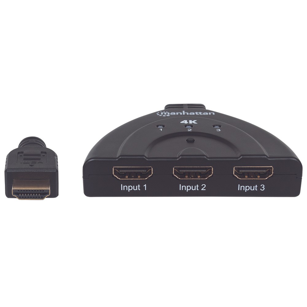 USB-Powered 4K 3-Port HDMI Switch 207874
