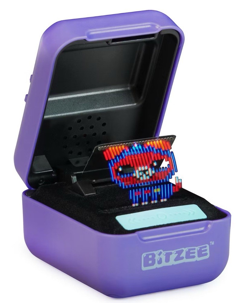 Bitzee Interactive Digital Pet Purple Pod Spin Master 15 Pets Virtual Toy NEW