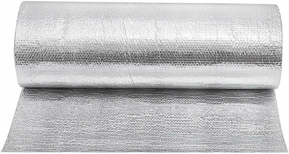 Reflective Foil Insulation Roll Double Bubble Green Energy Reflectix 4x5