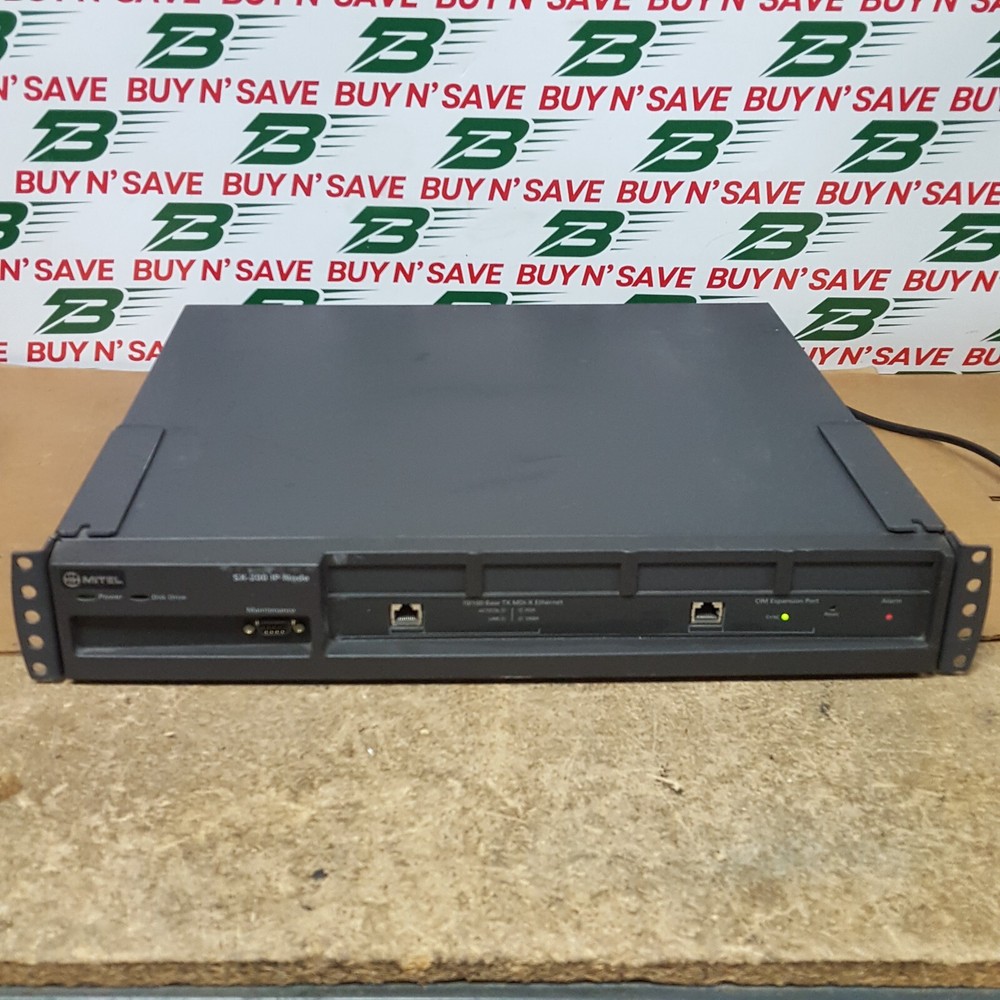 Mitel SX-200 IP-Node 56005013 w/Power Cord - Powers On - USED