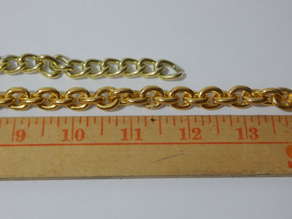 Goldtone Cable Chains