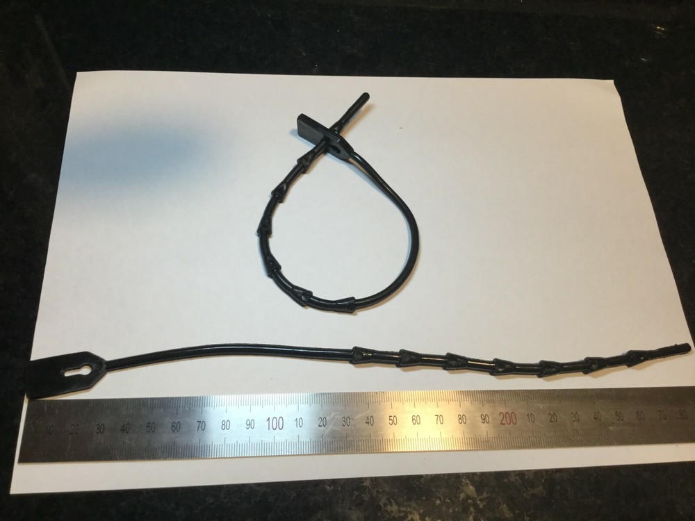 Reusable Rubber Cable Ties - 20x 300mm -  UV Resistant !!!