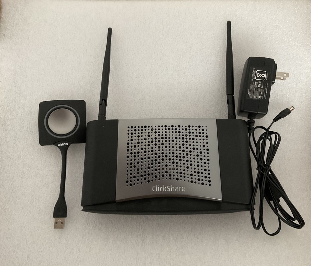 Barco ClickShare CS-100 Wireless Presentation System + Button R9861510+ AC