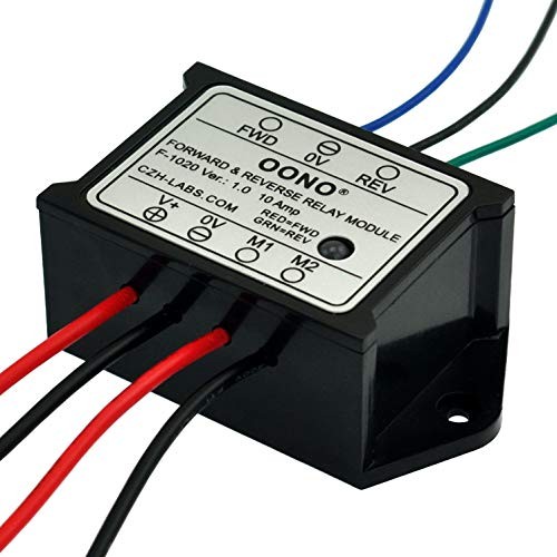 Forward and Reverse Relay Module for Motor/Linear Actuator, Reversing DC 12V