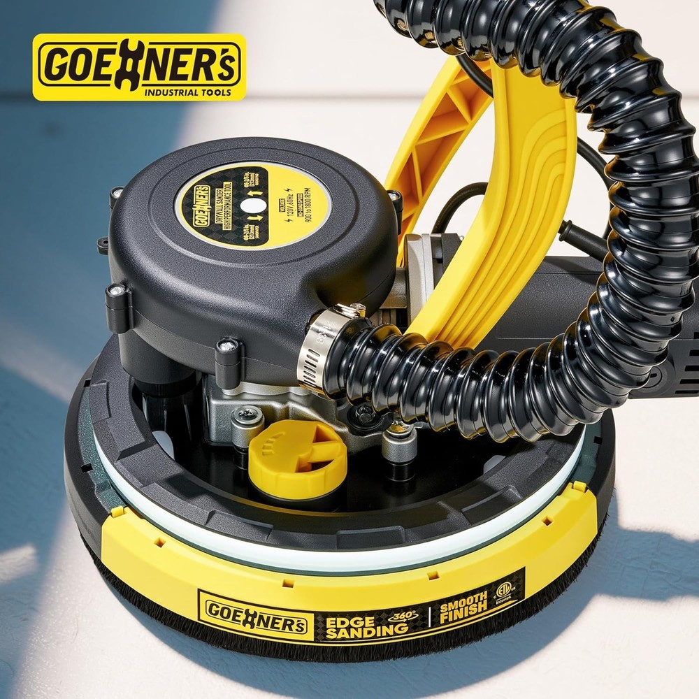 Electric Drywall Sander with Dust Collection 7 Speed