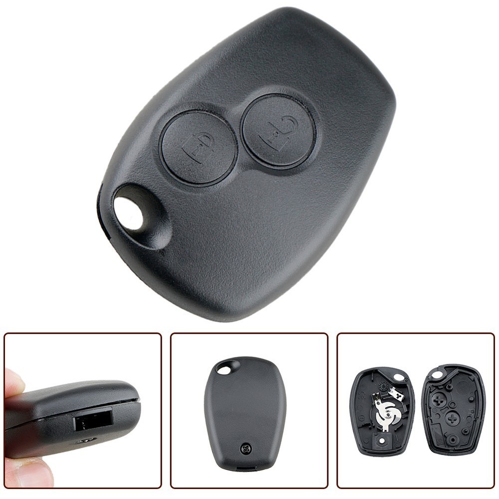 Wear Resistant Replacement Remote Key Shell for Renault Quick Installation