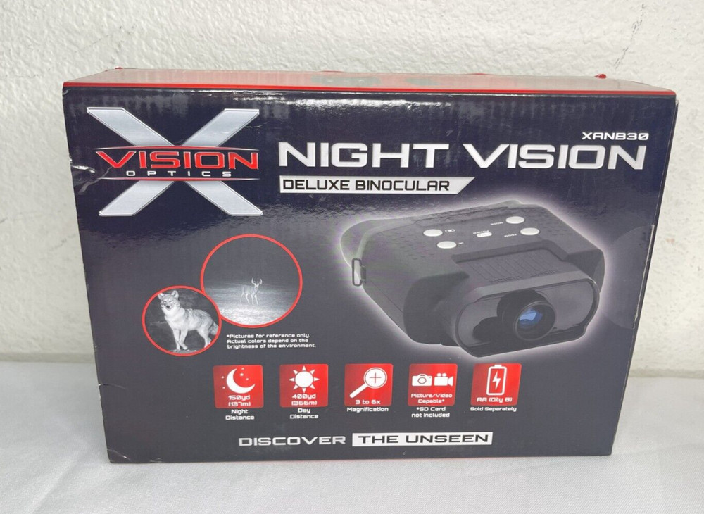 Vision Optics Night Vision Deluxe Binocular XANB30 - Authentic New Open Box
