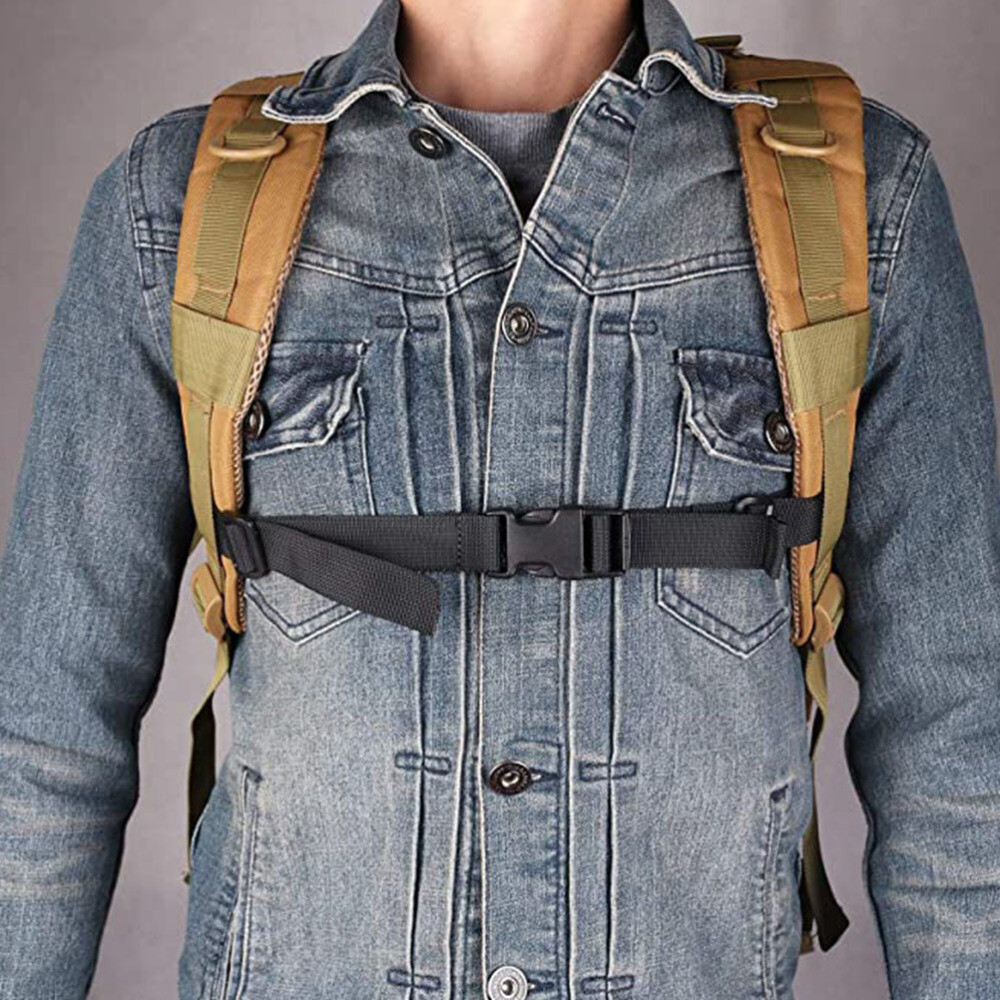 2 Pcs Backpack Accessories Adjustable Straps Camping Buckle Travel