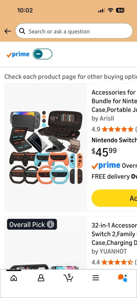 Nintendo Switch Accessory Bundle