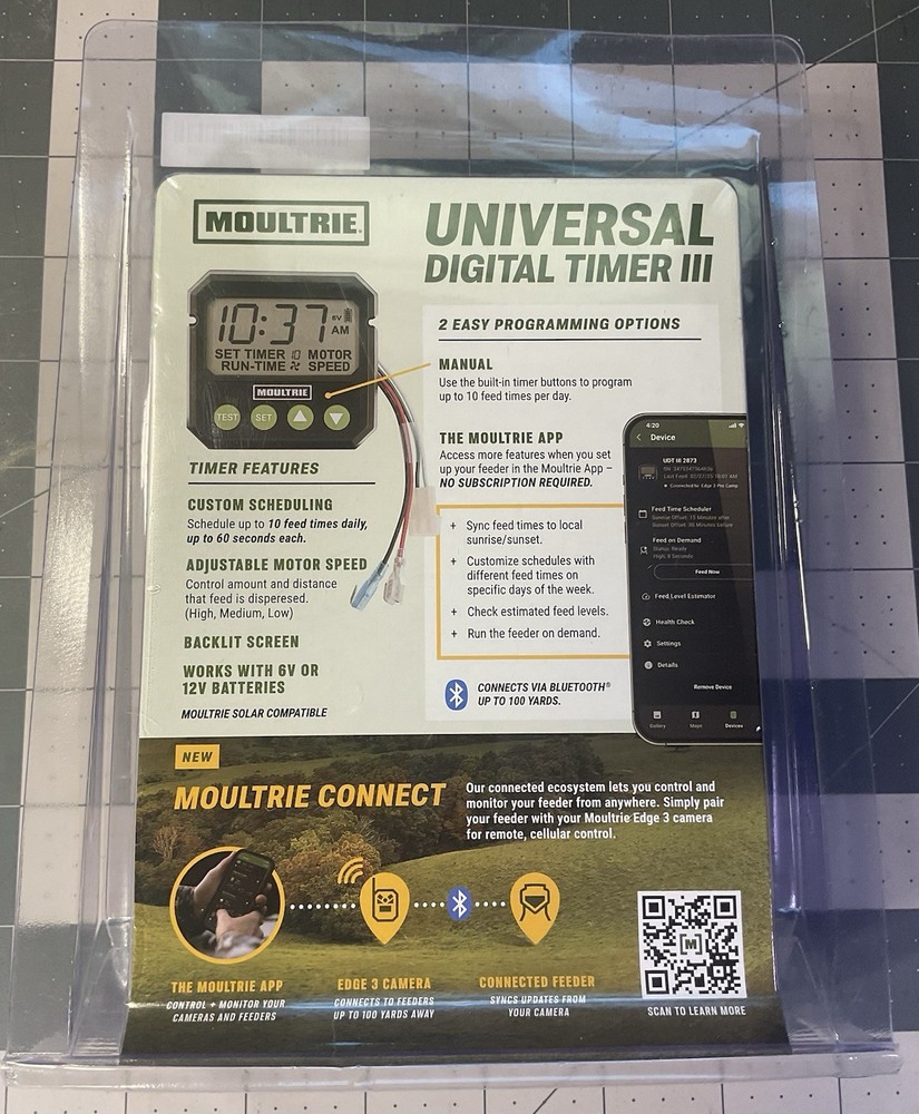 Universal Digital Timer III - Deer Feeder Timer - Digital Timer System