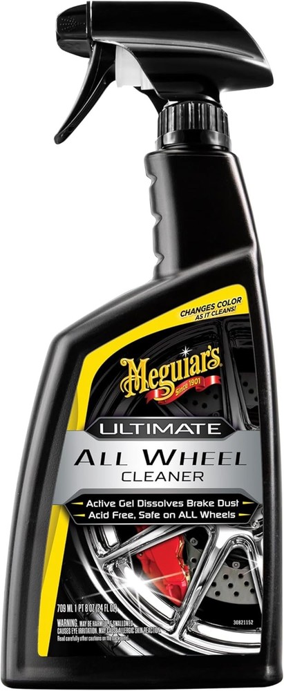 Meguiar's Ultimate All Wheel Cleaner, 24 oz Powerful Spray Formula