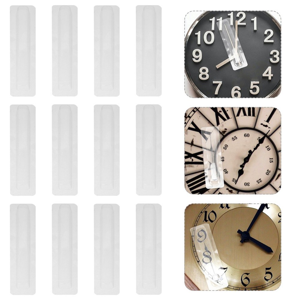 20 Pcs Wall Clock Pointer Protection Box Plastic Protective Cover Accessory