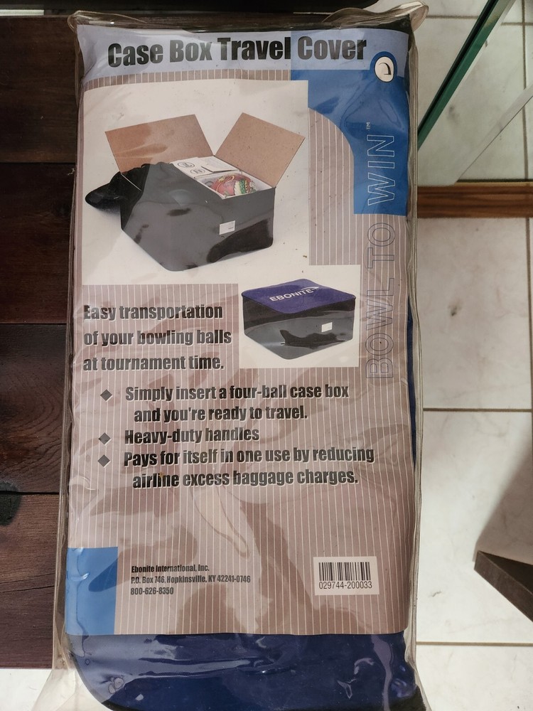 Ebonite Case Box Travel Cover