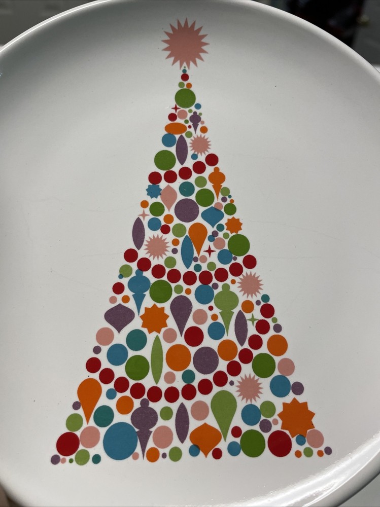Room Creative Signature Appetizer Plates (4) Bright Tree