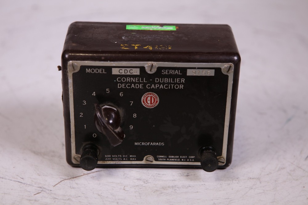 Cornell-dublier CDC3 Decade Capacitor Box