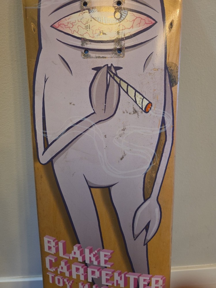 Toy Machine Skateboard Deck Blake Carpenter Pre-Owned