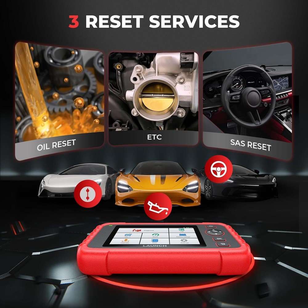 LAUNCH CRP123X OBD2 Scanner ABS SRS Code Reader Check Engine Car Diagnostic Tool