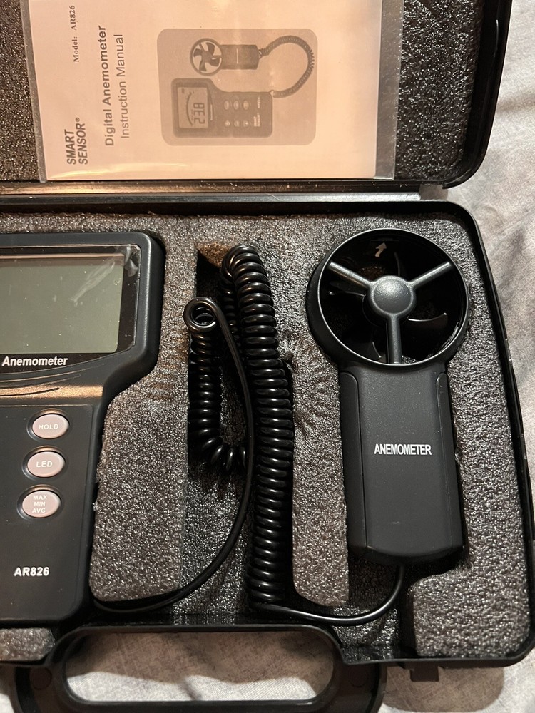smart sensor digital Anemometer Ar826