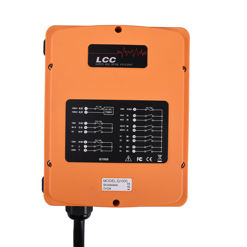 Hydraulic Crane 10 Buttons Industrial Wireless Remote Control Lifting Switch