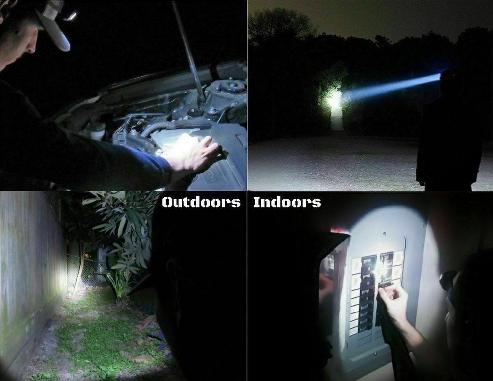 USB Rechargeable Headlamp LED Flashlight Headlight Head Torch Sensor Waterproof