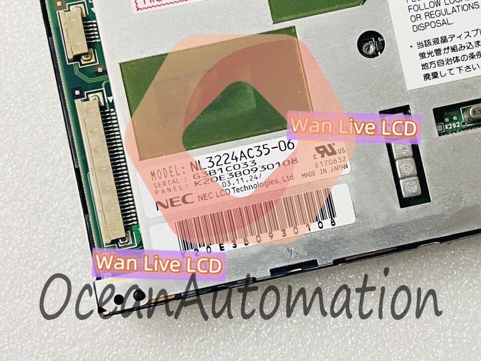New 5.5" NL3224AC35-06 LCD Display Screen Panel For NEC 1PCS