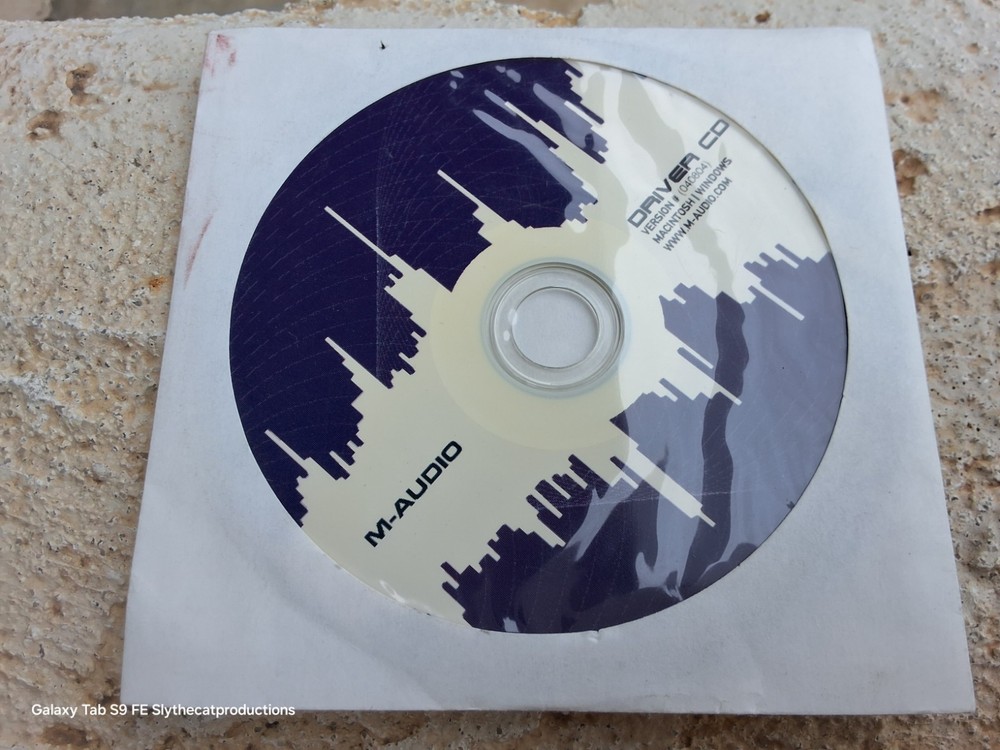 M-Audio Driver CD Version 040804 Mac Windows
