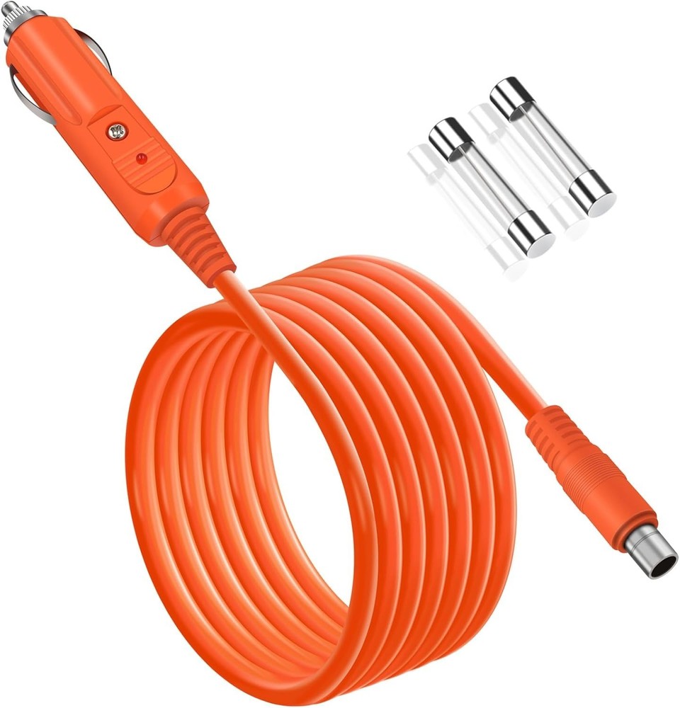 Versatile 14AWG Car Charger with DC 8020 Plug for Jackery & Compatible Models