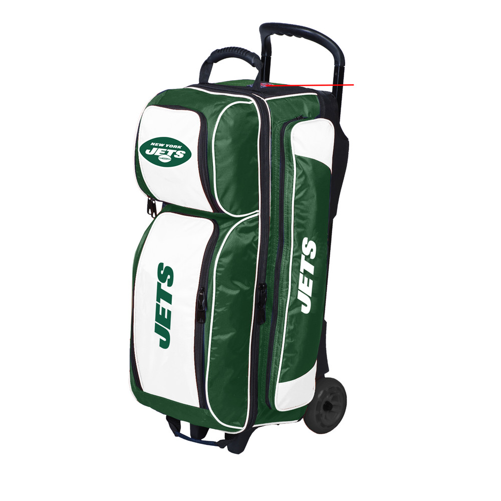 KR Strikeforce NFL New York Jets 3 Ball Roller Bowling Bag
