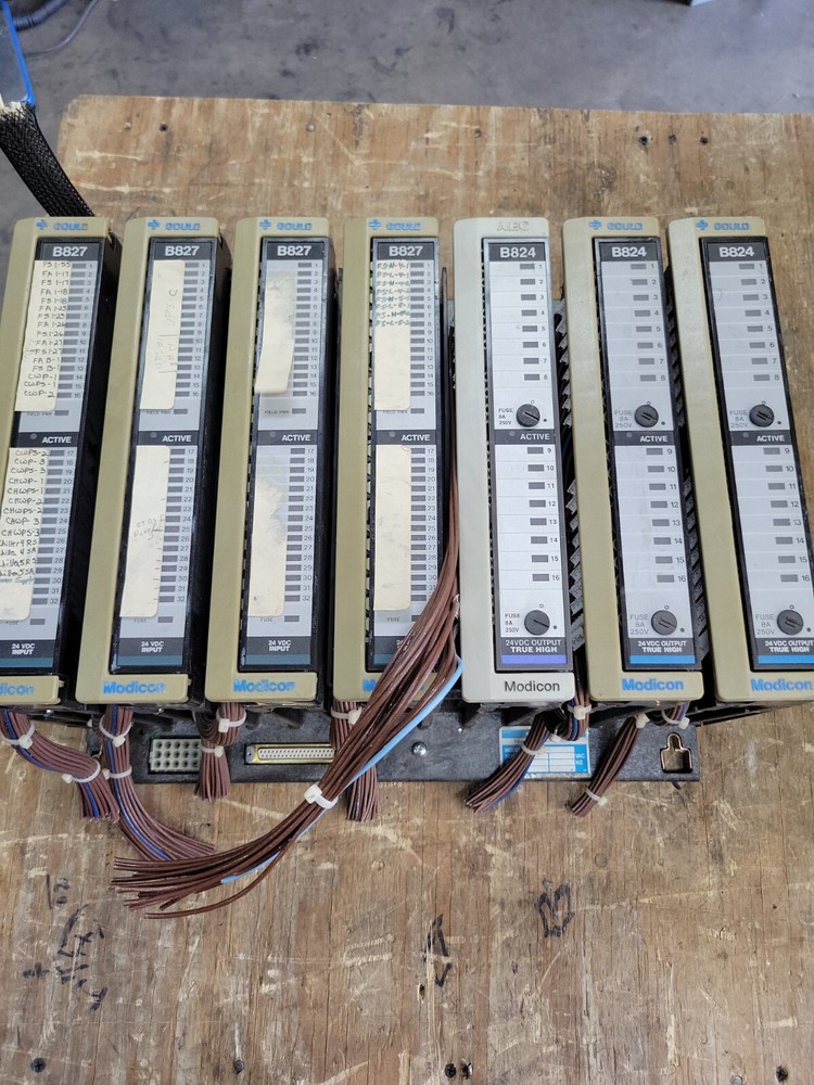 Gould Programmable Controller, Model AS-H819-100, 24vdc Output