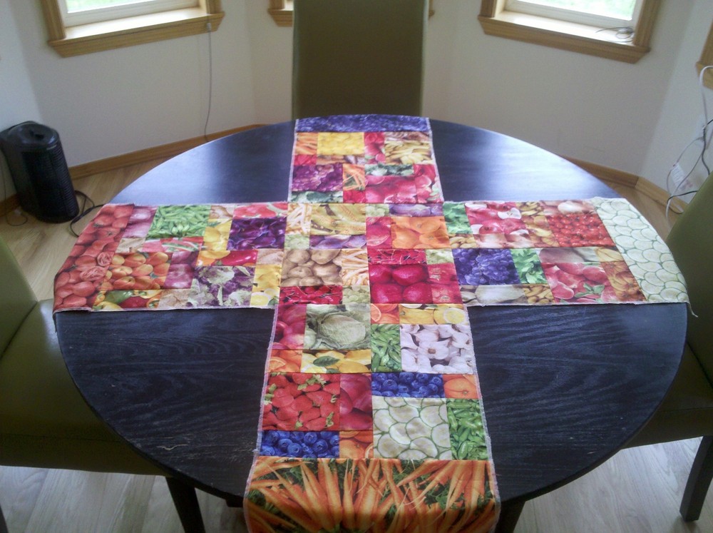 PLACEMAT TABLE TOPPER PATTERN The messy table solution! Reversible too