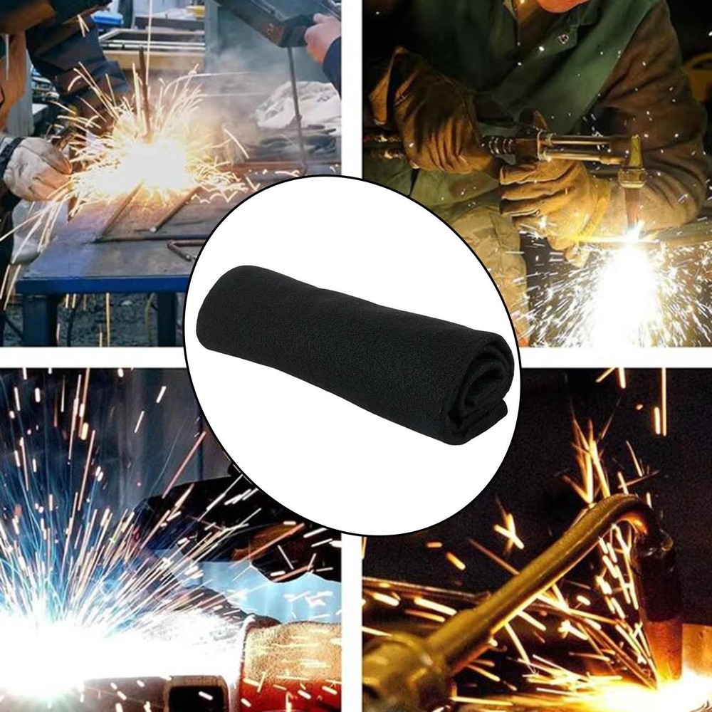 Fireproof Welding Blanket Fire Pit Mat 70x50cm Fire Resistant Pad Insulation Pad