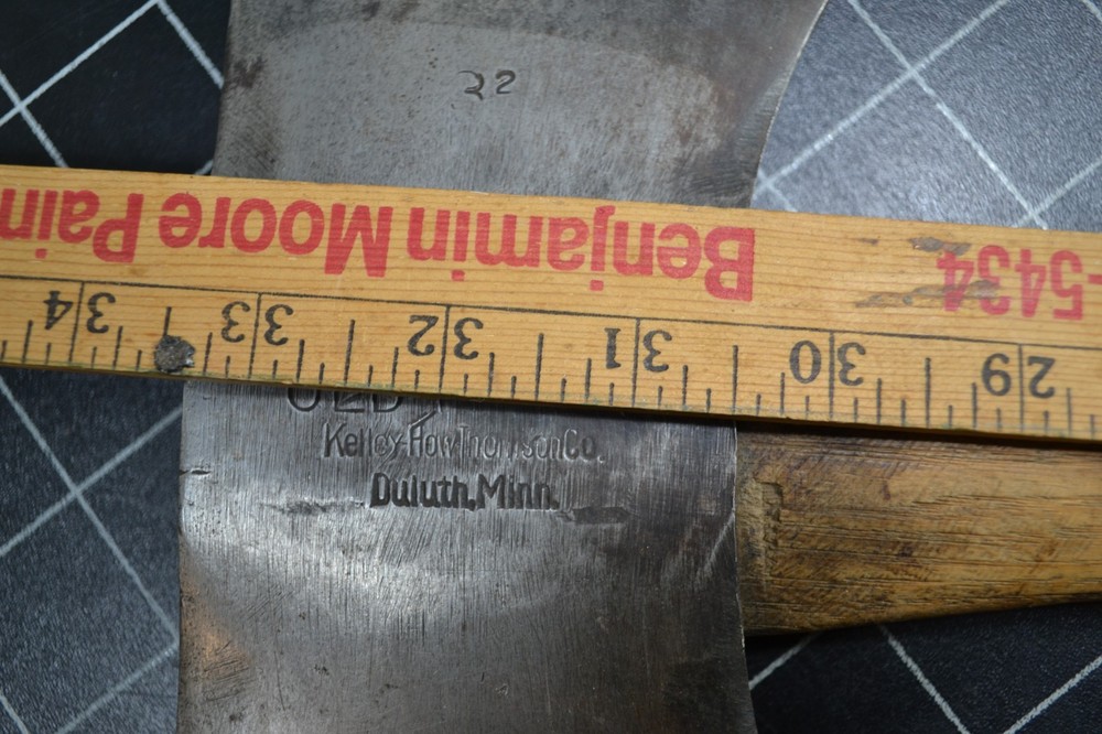 KELLEY-HOW-THOMSON CO. - OLD TIMER - 3 1/2# - DOUBLE BIT AXE