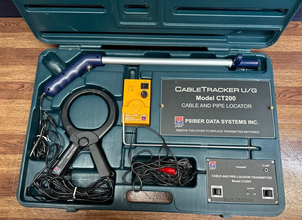 Psiber CT200 Data Systems Cable and Pipe Locating System