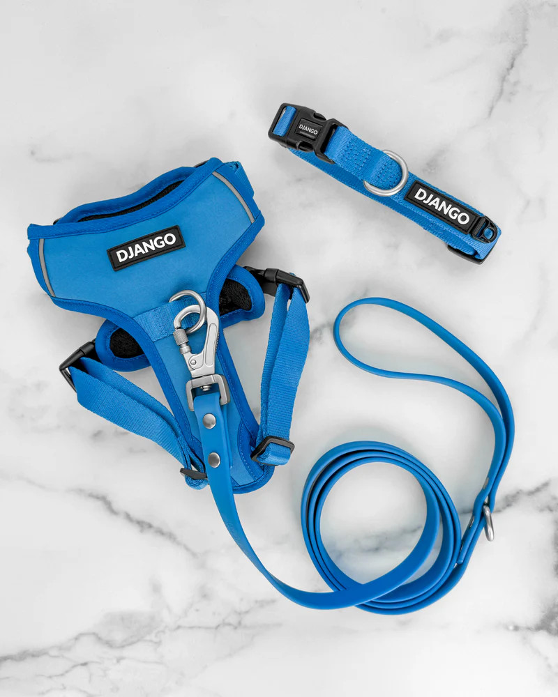 NWT Django Tahoe No Pull Dog Harness - Alpine Blue