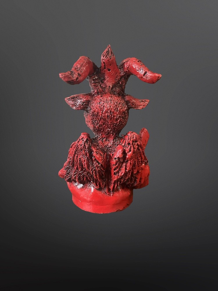 Wicca Baby Goat Baphomet * Red *
