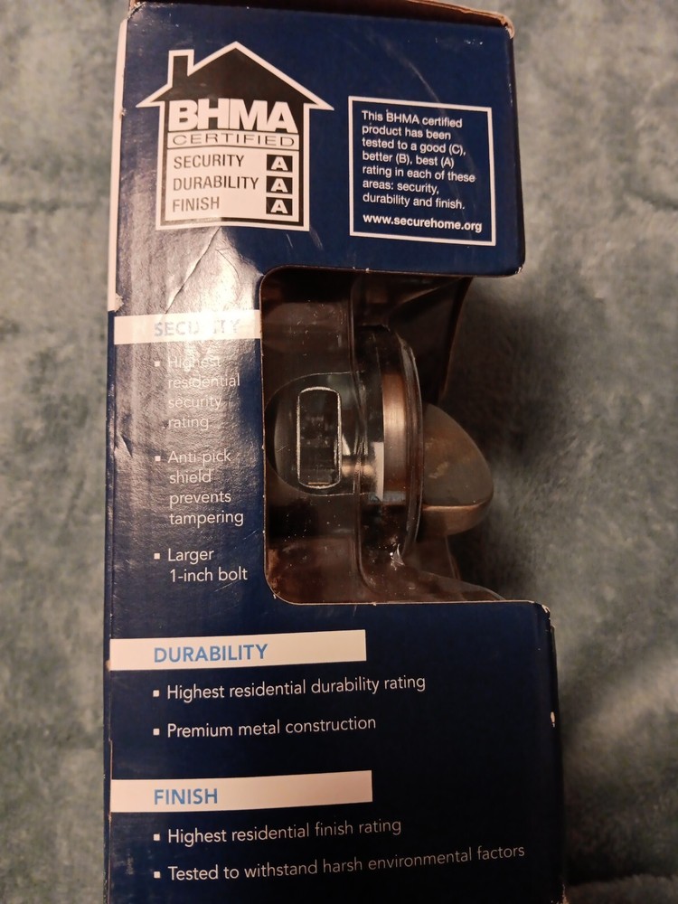 Satin Nickel Single Cylinder Dead Bolt