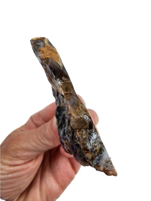 Stick Agate Faced Rough 38.7 grams.
