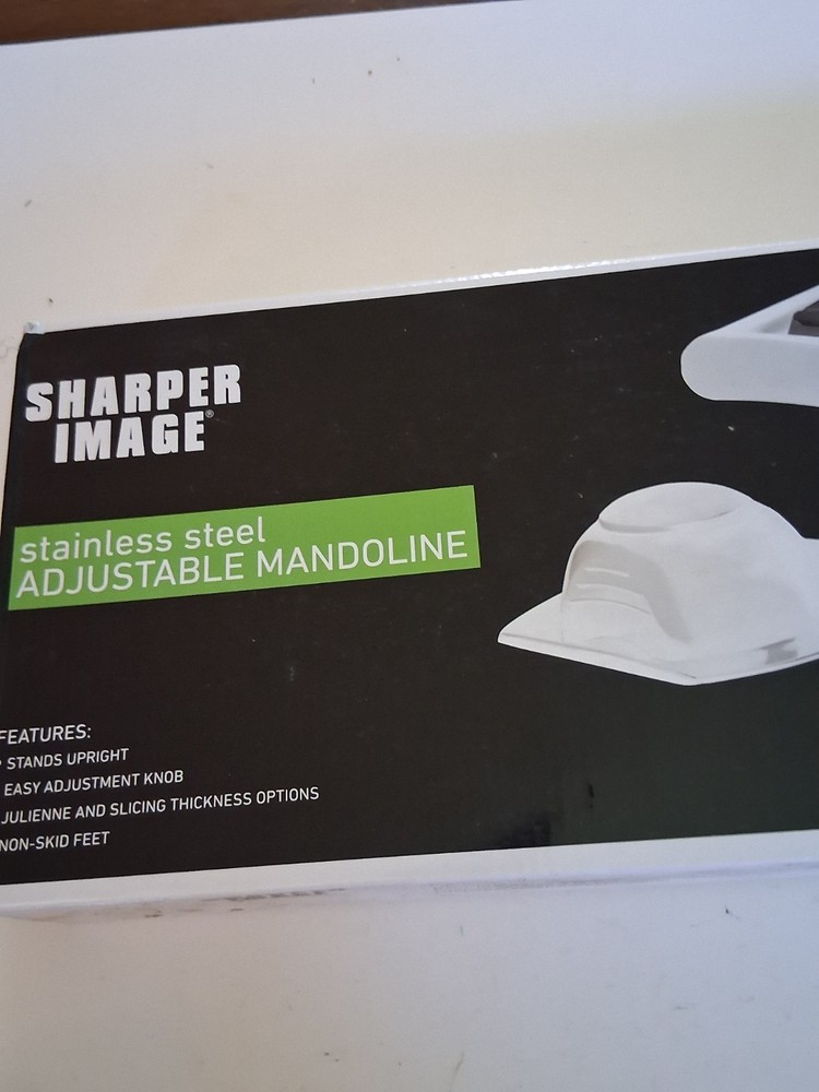 Kitchen Mandolin By Sharper Image Stainless Steel Blade In Box