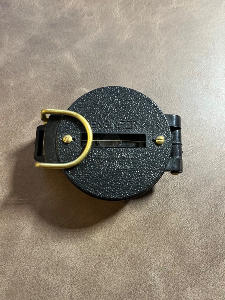 Vintage Pocket Engineer Lensatic Directional Compass