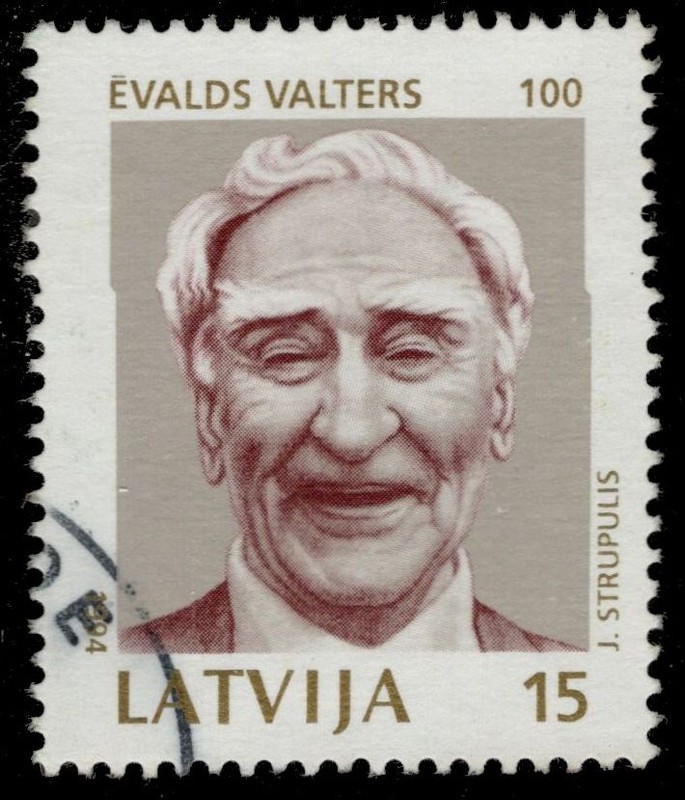 LATVIA 355 - Evalds Valters "Actor" (pc56324)