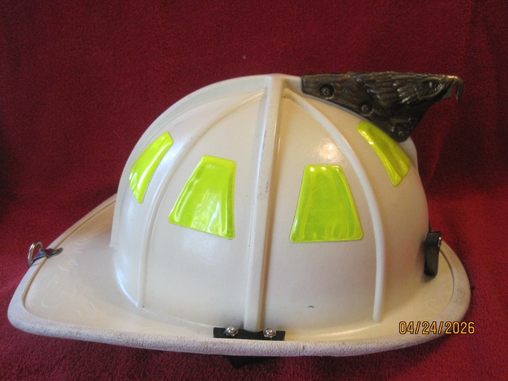 Cairns 1044 Fire Helmet with Brass Eagle