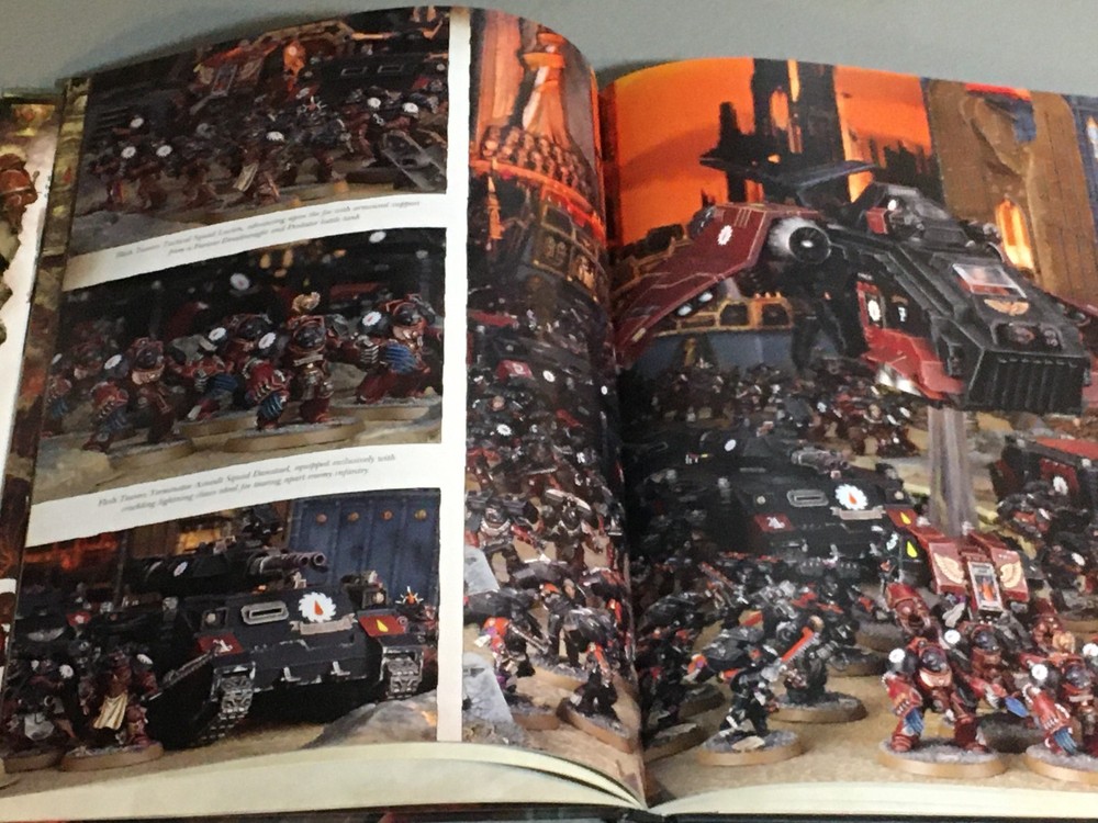 BOOK WARHAMMER 40K CODEX BLOOD ANGELS HB USED HARDBACK