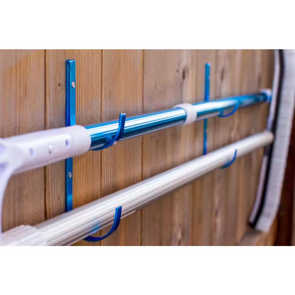 Aluminum Swimming Pool Pole Hangers (2-Pack)