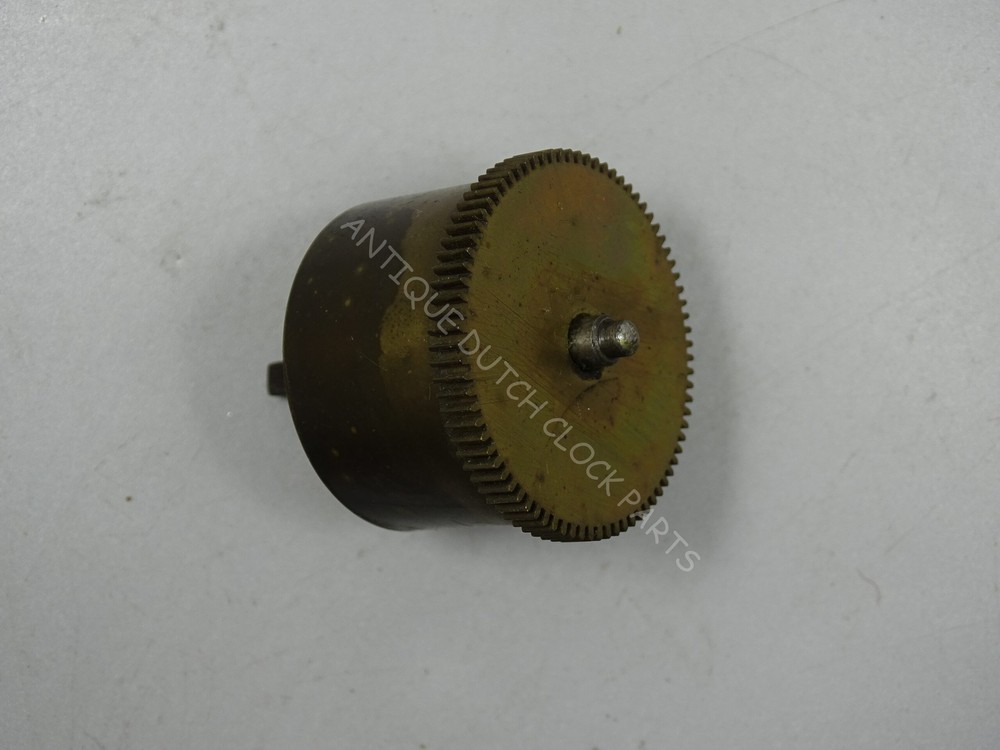 ORIGINAL MAIN SPRING BARREL FOR FRENCH CLOCKWORK