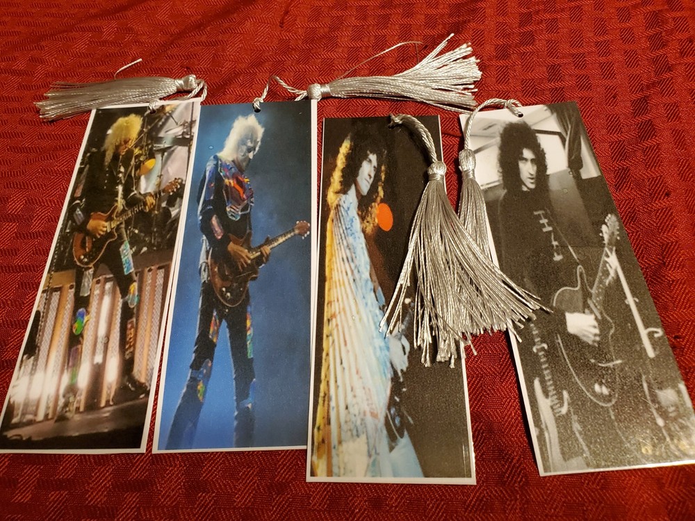 Brian May Bookmarks (homemade)