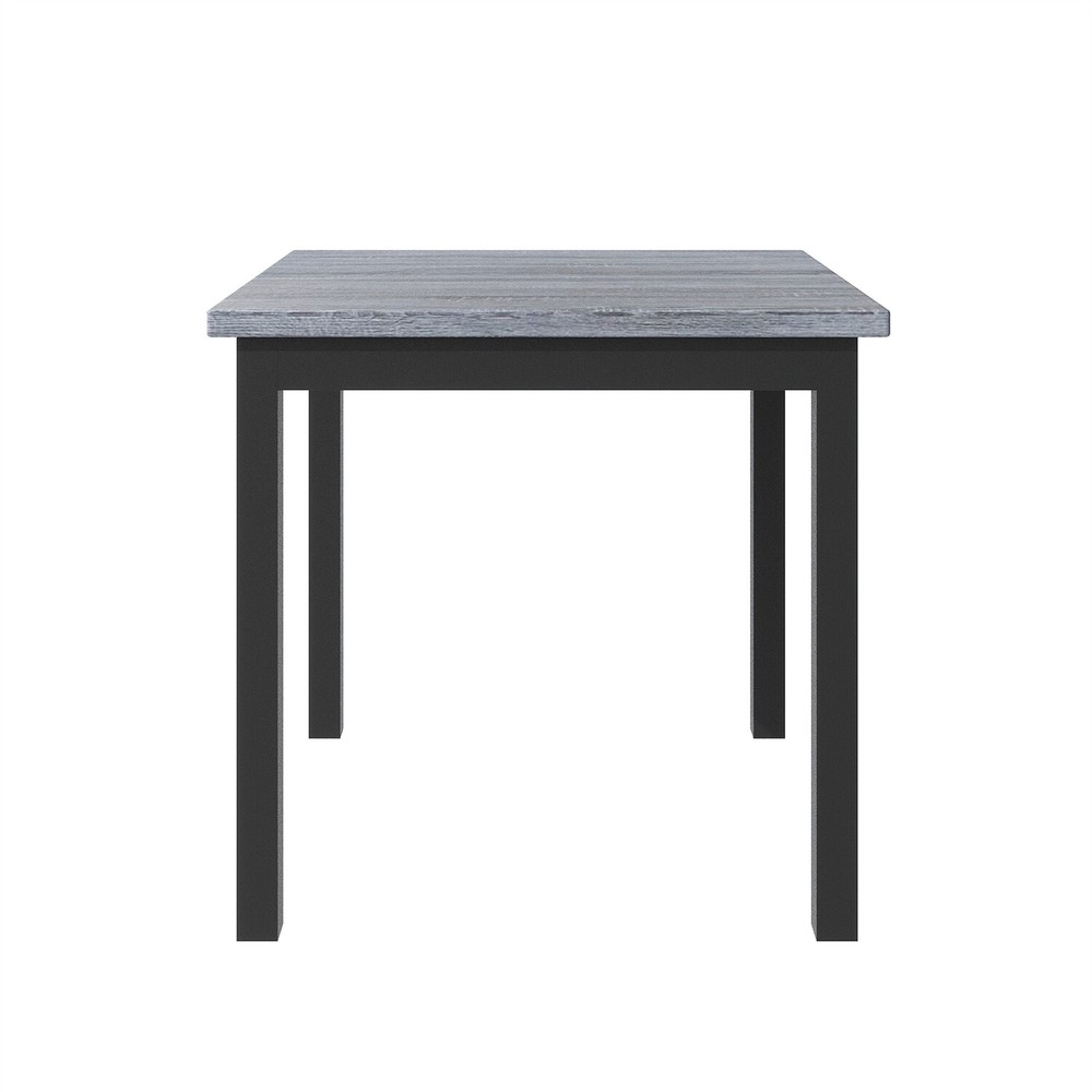 5 Piece Dining Table Set Square Table & 4 Chairs Kitchen Breakfast Furniture