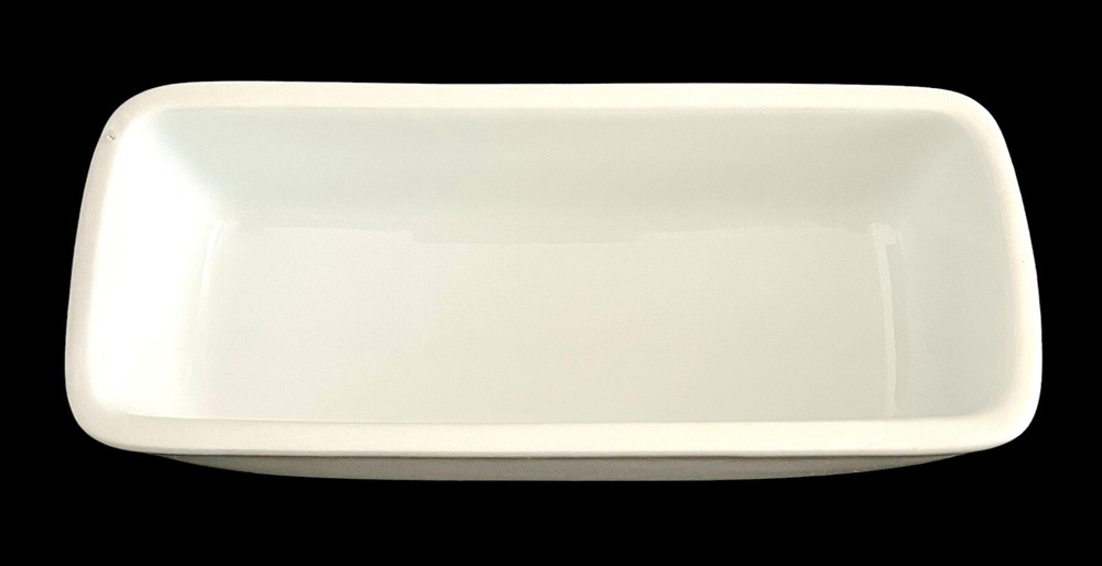 The Cellar Whiteware Classic Covered Butter Dish Excellent Condition